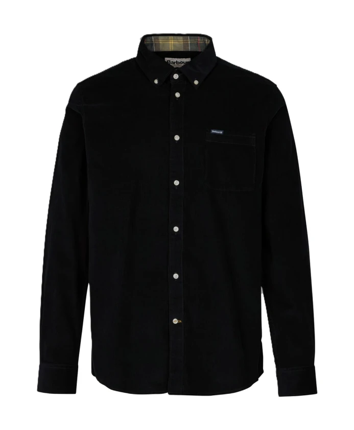 Рубашка с длинными рукавами от Ramsey Barbour, черный
Рубашка с длинными рукавами от Ramsey Barbour, черный