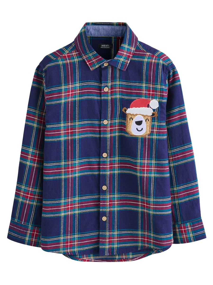 Рубашка на пуговицах классического кроя Next, темно-синий
Рубашка на пуговицах классического кроя Next, темно-синий