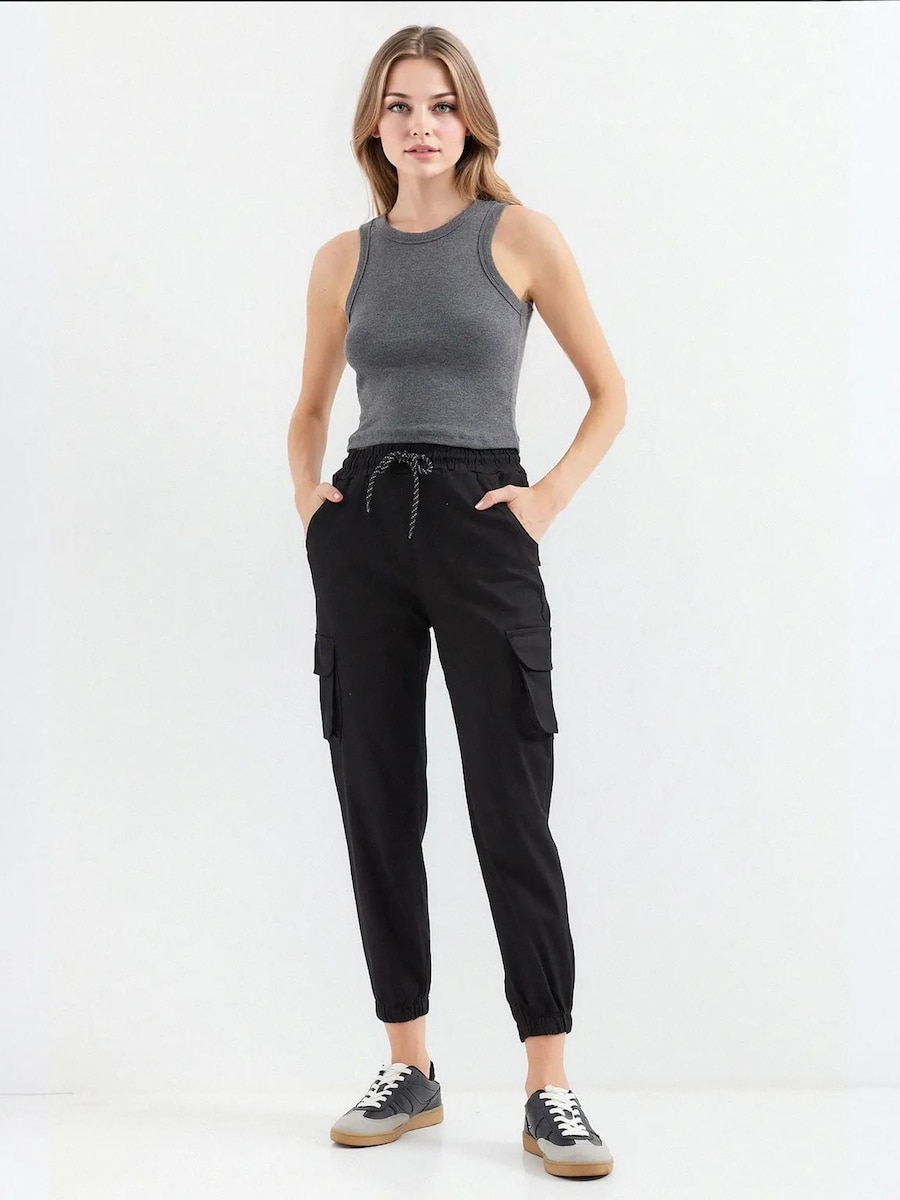 Зауженные брюки-карго Bigdart, черный
Зауженные брюки-карго Bigdart, черный