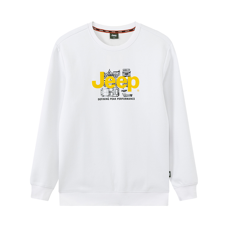 Свитшот Unisex из коллекции Classic Collection Jeep, белый
Свитшот Unisex из коллекции Classic Collection Jeep, белый