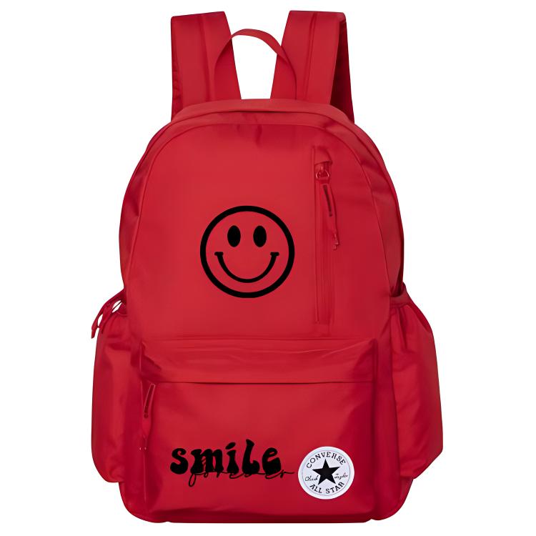 Converse Полиэстеровый рюкзак средний размер унисекс красный, Smiley Face
Converse Полиэстеровый рюкзак средний размер унисекс красный, Smiley Face