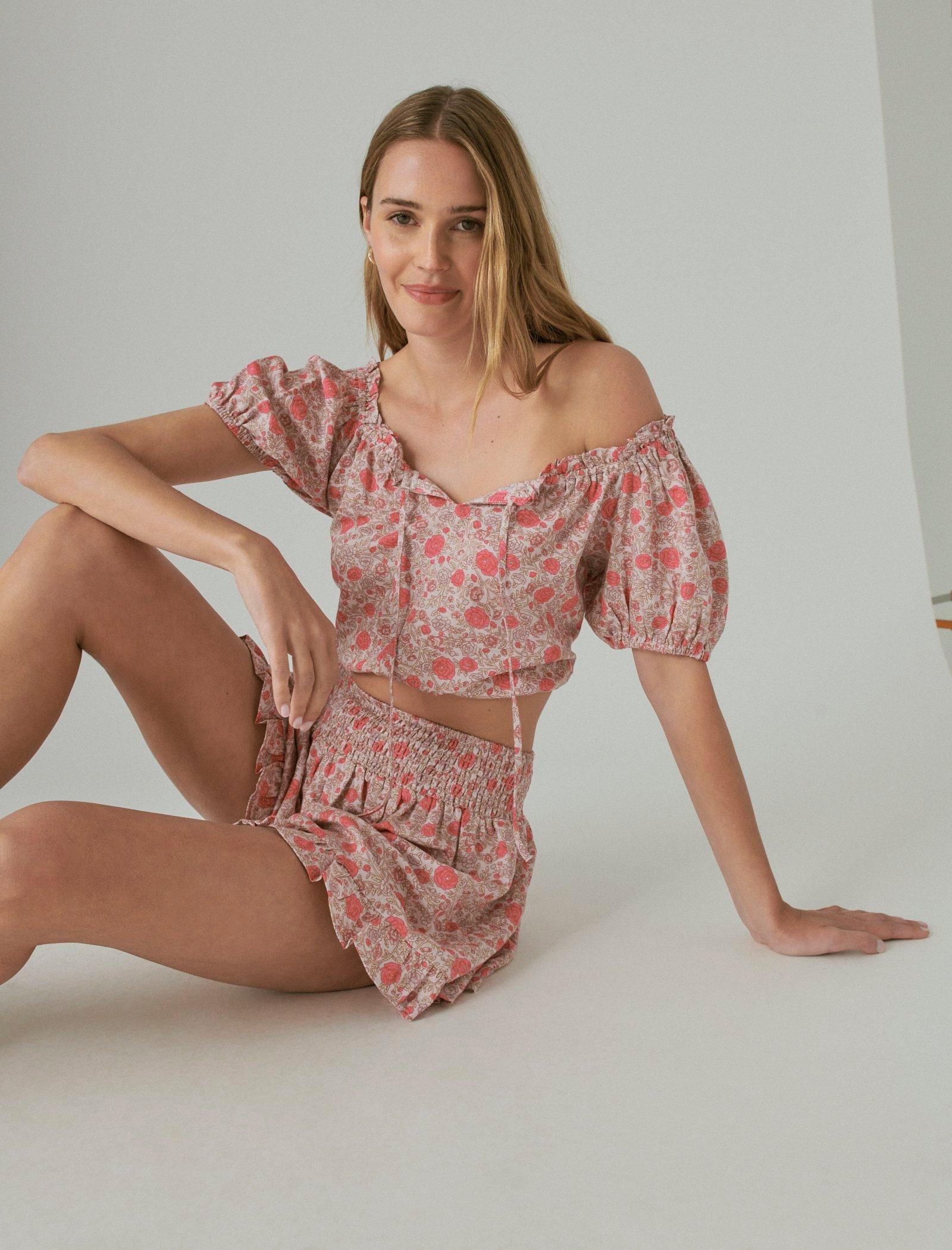 Женский укороченный топ Lucky Brand Matchback, светло-розовый
Женский укороченный топ Lucky Brand Matchback, светло-розовый