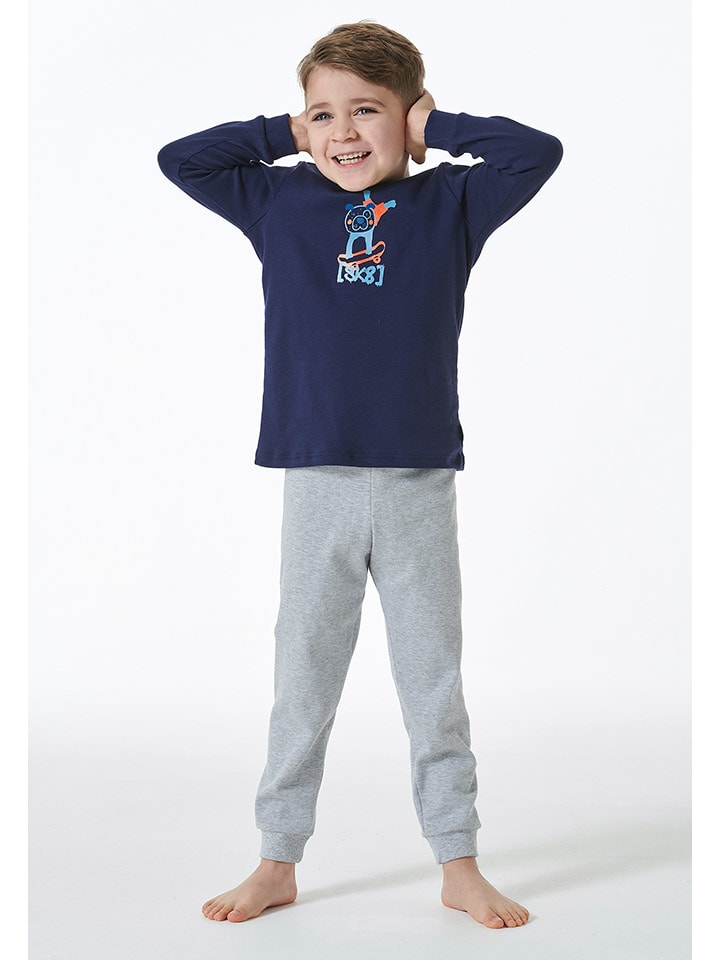 Schiesser Пижама темно-синего/серого цвета
Schiesser Пижама темно-синего/серого цвета