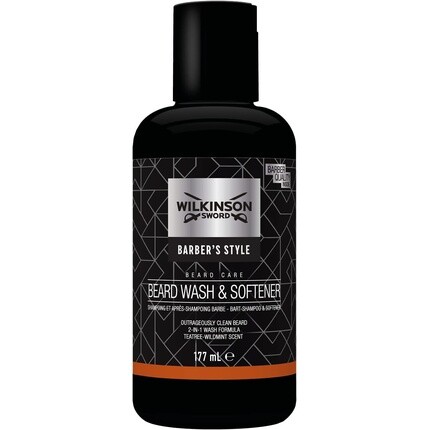 Wilkinson Sword Barber's Style Средство для мытья и смягчения бороды для мужчин, 177 мл
Wilkinson Sword Barber's Style Средство для мытья и смягчения бороды для мужчин, 177 мл