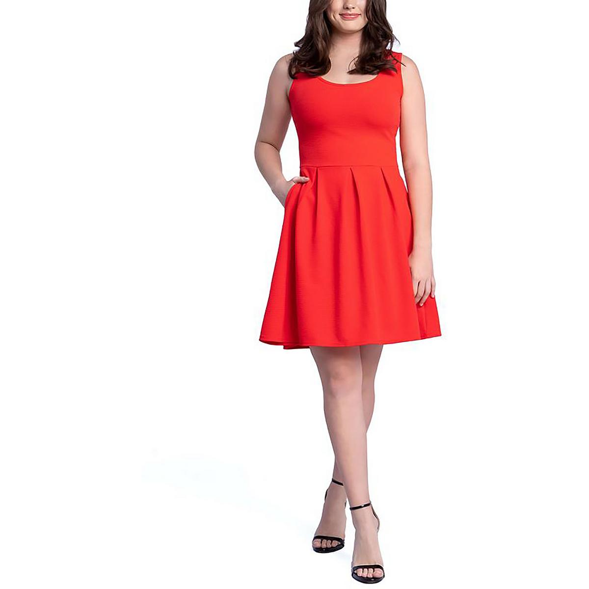 Плюс Женское Плиссированное Платье Длиной До Колена, Облегающее и Расклешенное 24seven Comfort Apparel, оранжевый
Плюс Женское Плиссированное Платье Длиной До Колена, Облегающее и Расклешенное 24seven Comfort Apparel, оранжевый