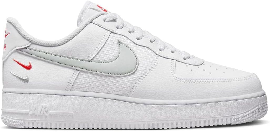 Кроссовки Nike Kids Air Force 1 '07, White/Wolf Grey-Picante Red
Кроссовки Nike Kids Air Force 1 '07, White/Wolf Grey-Picante Red