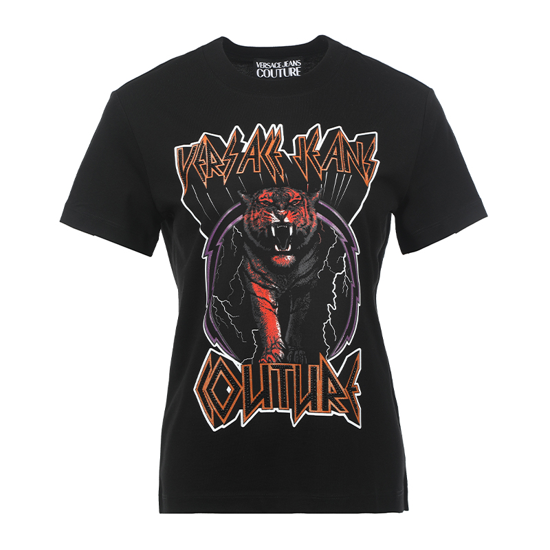 Футболка с принтом логотипа VERSACE JEANS COUTURE, черный
Футболка с принтом логотипа VERSACE JEANS COUTURE, черный