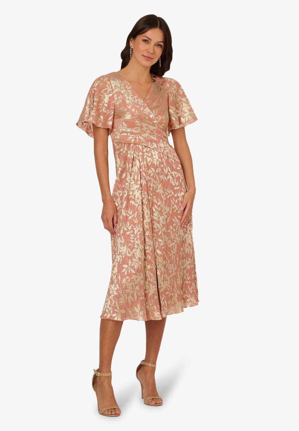 Коктейльное/вечернее платье FOIL LEAF DRAPED MIDI Adrianna Papell, коралловый
Коктейльное/вечернее платье FOIL LEAF DRAPED MIDI Adrianna Papell, коралловый