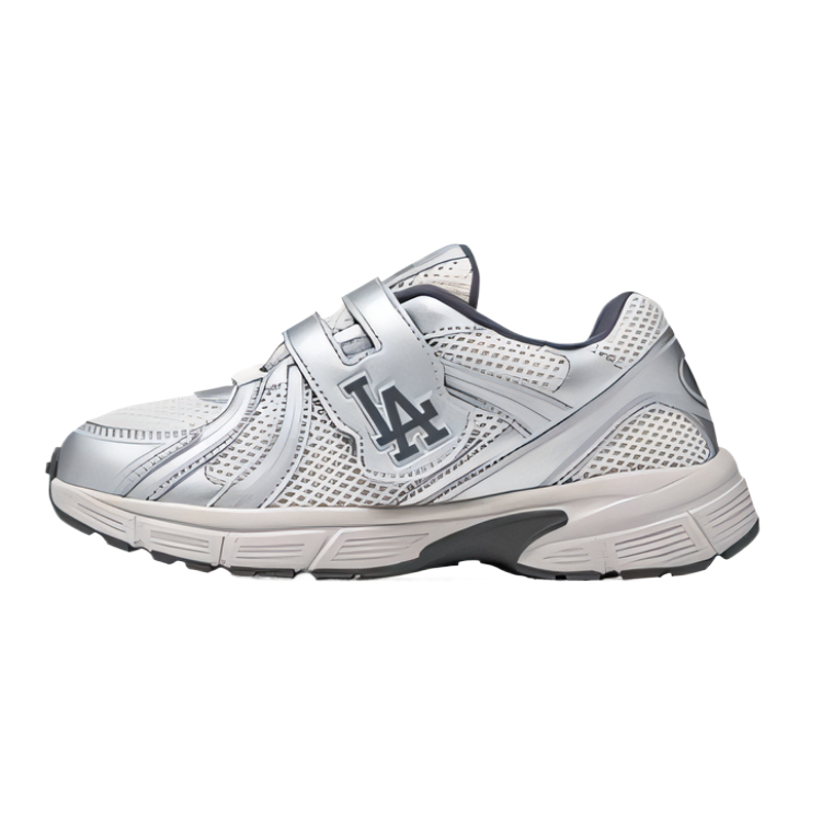 MLB Скользоустойчивые, износостойкие, дышащие низкие кроссовки Los Angeles Dodgers Silver Kids'
MLB Скользоустойчивые, износостойкие, дышащие низкие кроссовки Los Angeles Dodgers Silver Kids'