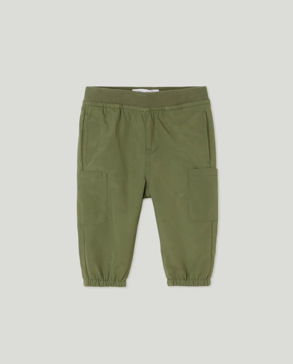 Детские брюки из микрофибры однотонные, карго Baby El Corte Inglés, зеленый
Детские брюки из микрофибры однотонные, карго Baby El Corte Inglés, зеленый