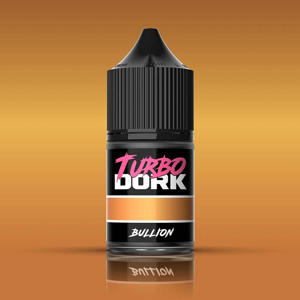 Аксессуары Turbo Dork Metallic Acrylic Paint: Bullion (22ml)
Аксессуары Turbo Dork Metallic Acrylic Paint: Bullion (22ml)