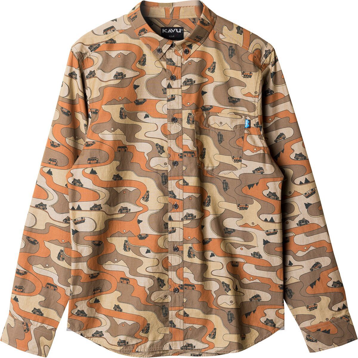 Линдин рубашка Kavu, цвет dream van tour
Линдин рубашка Kavu, цвет dream van tour