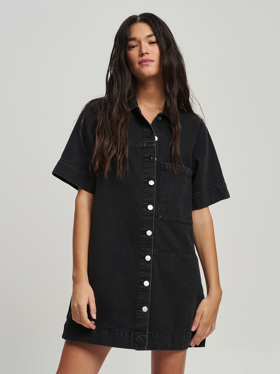 Платье St MRLO DENIM SHIRT DRESS, черный
Платье St MRLO DENIM SHIRT DRESS, черный
