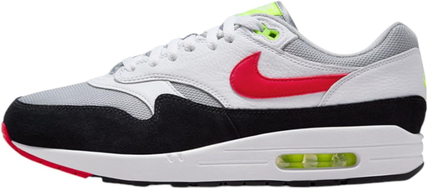 Кроссовки Nike Air Max 1 Mens Trainers Hf0105, White University Red Black 100
Кроссовки Nike Air Max 1 Mens Trainers Hf0105, White University Red Black 100