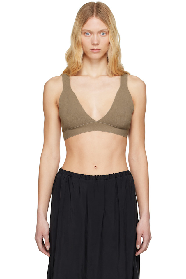 Бралетт с треугольными чашками Lauren Manoogian, цвет earth
Бралетт с треугольными чашками Lauren Manoogian, цвет earth