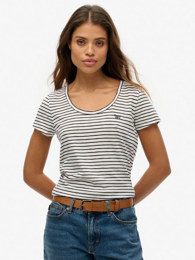 Футболка с круглым вырезом studios Superdry, цвет Optic/Navy
Футболка с круглым вырезом studios Superdry, цвет Optic/Navy