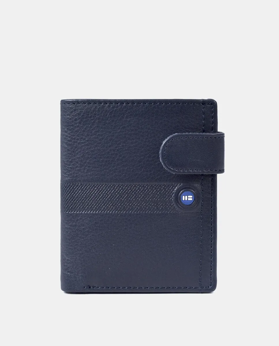 Мужской кошелек с клапаном и отделением для монет Miguel Bellido, темно-синий
Мужской кошелек с клапаном и отделением для монет Miguel Bellido, темно-синий
