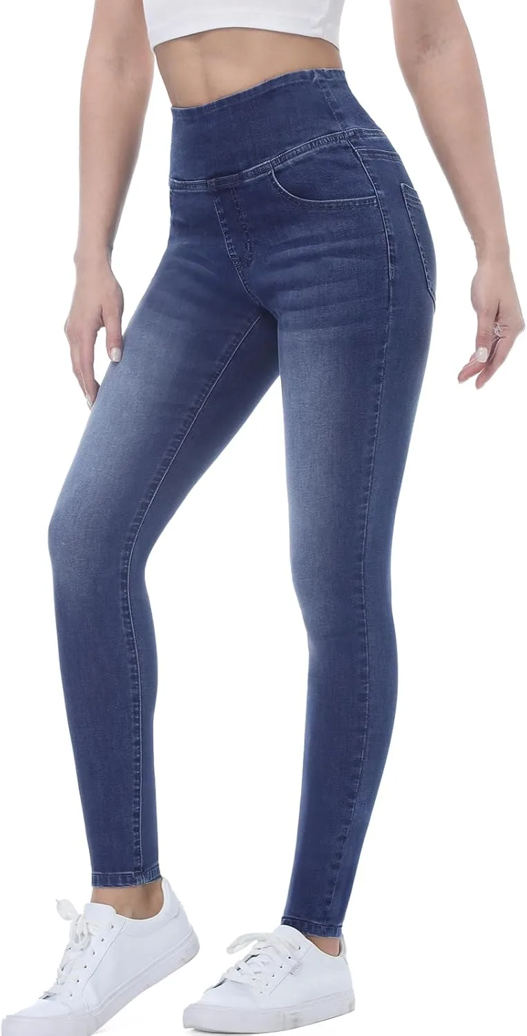 Женские джинсы-скинни на резинке, завышенная талия и карманы Chasehot
Женские джинсы-скинни на резинке, завышенная талия и карманы Chasehot