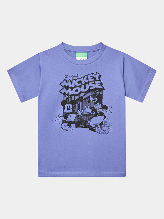 Футболка стандартного кроя United Colors Of Benetton, фиолетовый 
Футболка стандартного кроя United Colors Of Benetton, фиолетовый