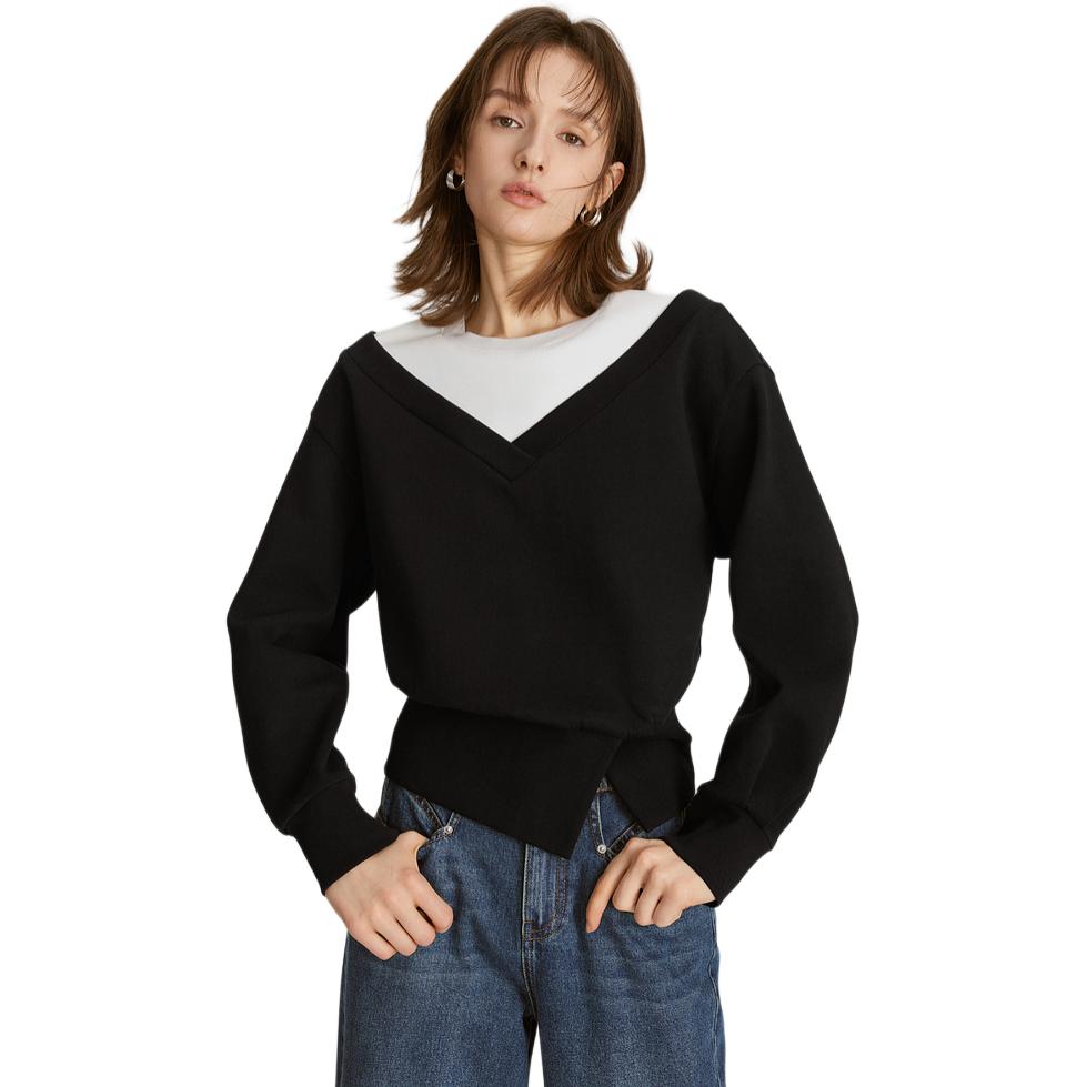 ELLE Свитшот Women's Black Crew Neck Moderate Regular, Черный, ELLE Свитшот Women's Black Crew Neck Moderate Regular
ELLE Свитшот Women's Black Crew Neck Moderate Regular, Черный, ELLE Свитшот Women's Black Crew Neck Moderate Regular