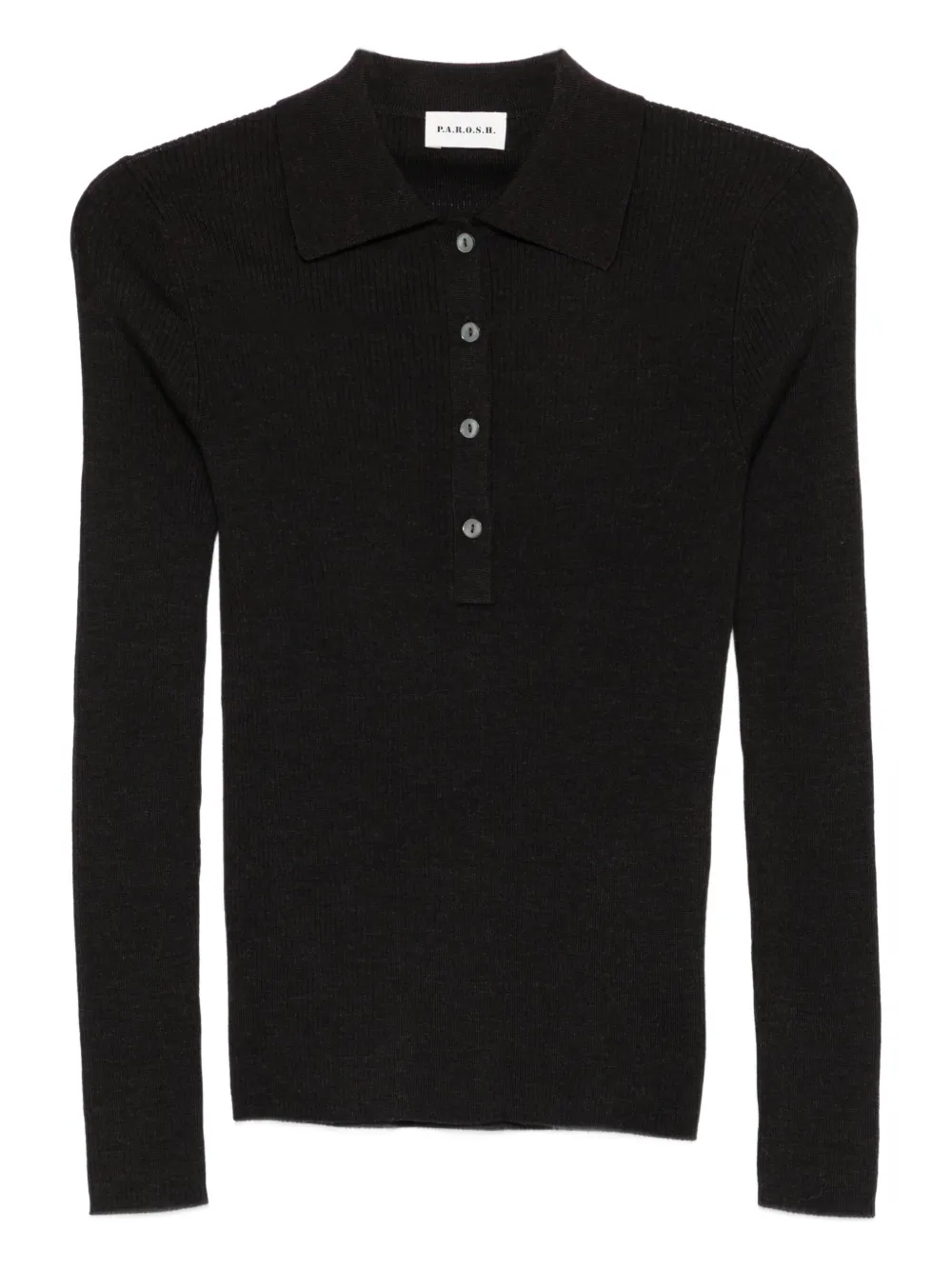 Шерстяная рубашка поло с длинными рукавами P.A.R.O.S.H., коричневый
Шерстяная рубашка поло с длинными рукавами P.A.R.O.S.H., коричневый