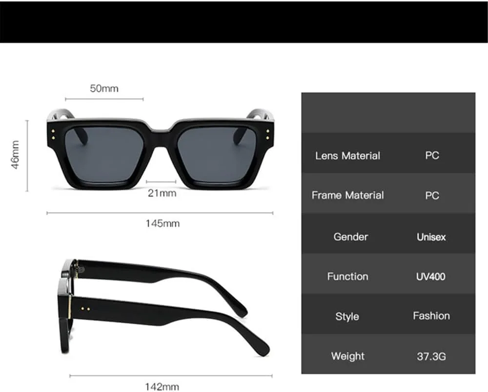 Солнцезащитные очки UV400 с заклепками в стиле панк, с плавным переходом цвета, для женщин и мужчин, для бега и занятий спортом на открытом воздухе UYPTK, White Tea
Солнцезащитные очки UV400 с заклепками в стиле панк, с плавным переходом цвета, для женщин и мужчин, для бега и занятий спортом на открытом воздухе UYPTK, White Tea