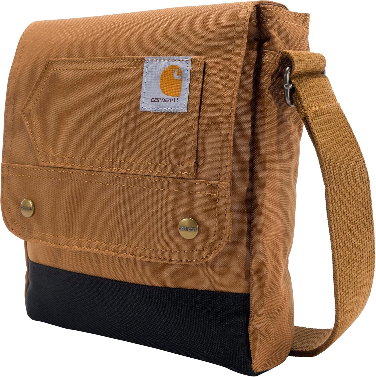 Carhartt Crossbody Snap Bag, прочная, регулируемая сумка через плечо с клапаном на защелке, Carhartt Brown
Carhartt Crossbody Snap Bag, прочная, регулируемая сумка через плечо с клапаном на защелке, Carhartt Brown