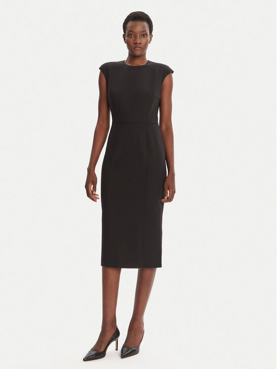 Коктейльное платье regular fit Karami 50542651 Hugo, черный
Коктейльное платье regular fit Karami 50542651 Hugo, черный