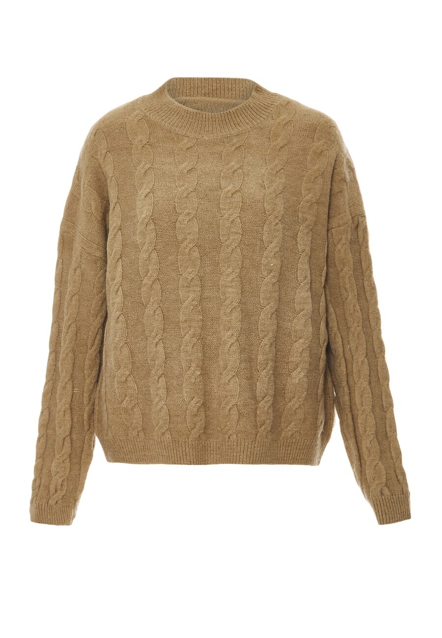 Базовый свитер YASANNA Sweater, кэмел
Базовый свитер YASANNA Sweater, кэмел