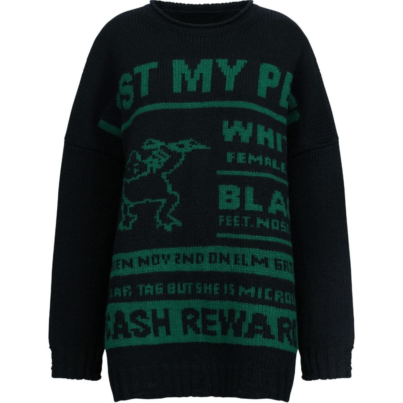 Свитер женский Mm6 Maison Margiela, черный
Свитер женский Mm6 Maison Margiela, черный