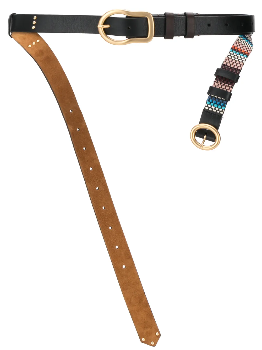 Двойной ремень из микса материалов Dorothee Schumacher, черный
Двойной ремень из микса материалов Dorothee Schumacher, черный