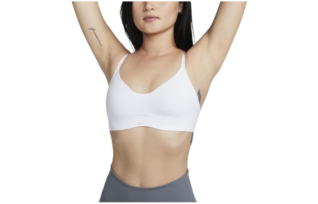 Спортивное нижнее белье Dri-Fit женское белое Nike 
Спортивное нижнее белье Dri-Fit женское белое Nike