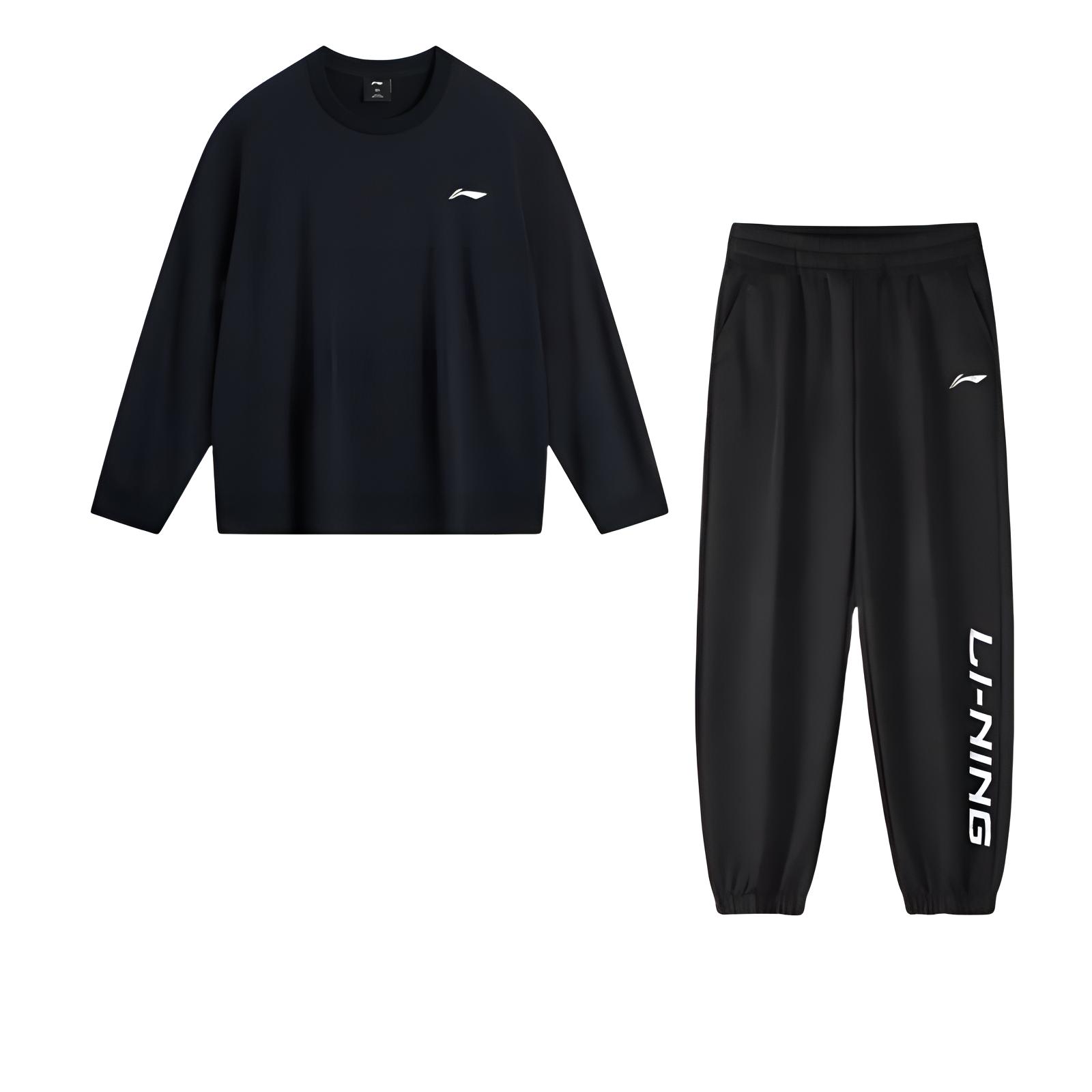 Лининг повседневная спортивная одежда унисекс черная
Лининг повседневная спортивная одежда унисекс черная