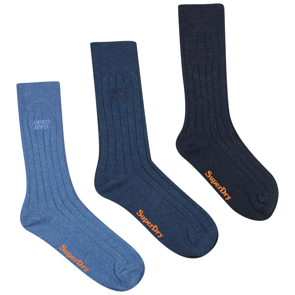 Носки 3 шт Superdry, синий
Носки 3 шт Superdry, синий