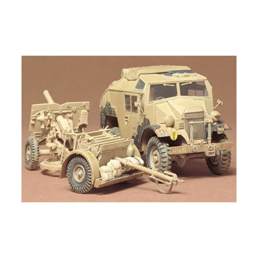 Британская полевая пушка 25 Pndr и четырехствольный тягач (канадский Ford F.G.T.), Military Models - 1/35 Scale
Британская полевая пушка 25 Pndr и четырехствольный тягач (канадский Ford F.G.T.), Military Models - 1/35 Scale