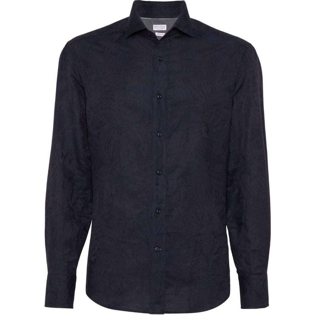 Brunello Cucinelli Рубашка SS24 мужская Midnight Blue
Brunello Cucinelli Рубашка SS24 мужская Midnight Blue