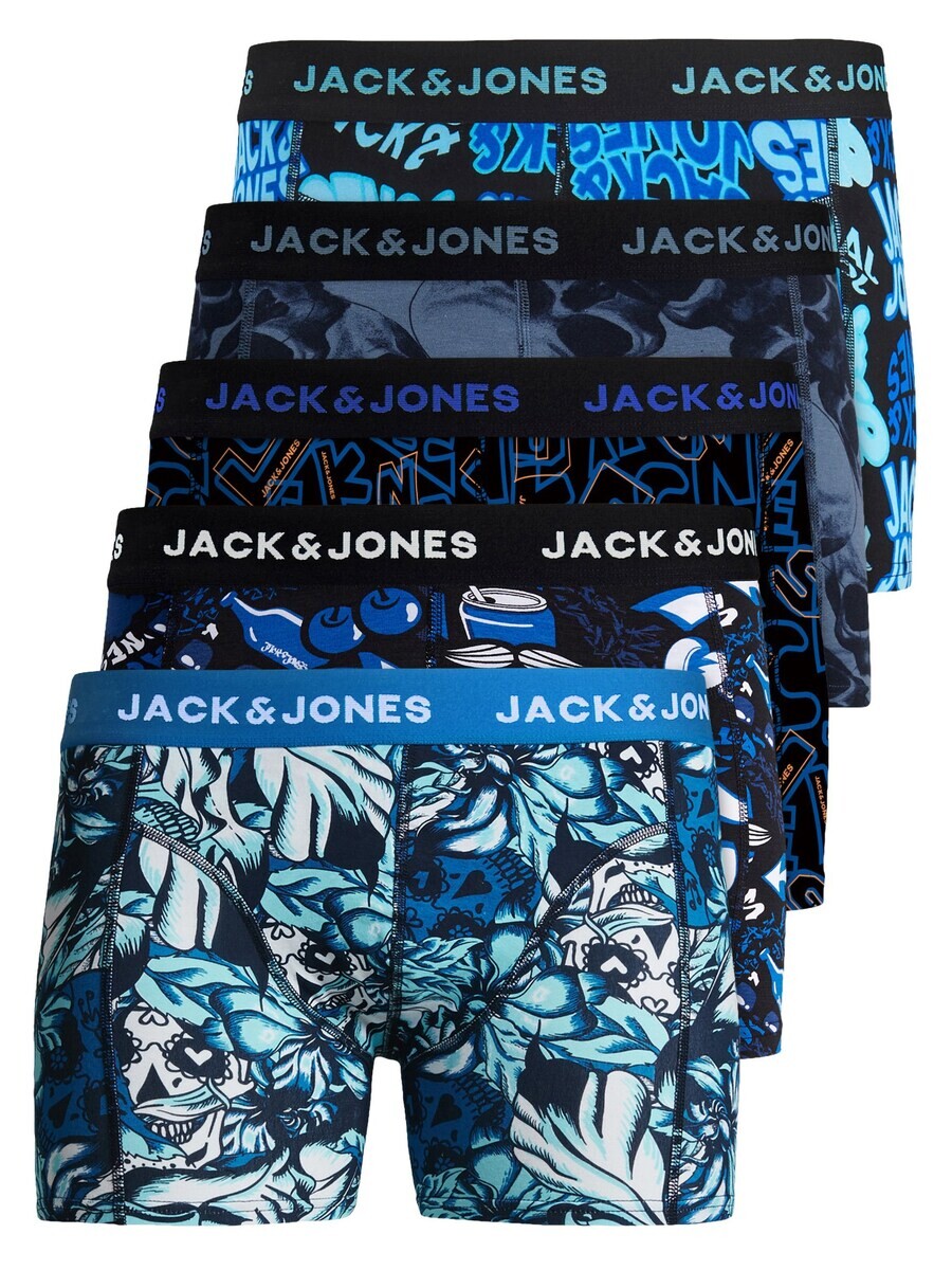Боксеры JACK & JONES Boxer shorts JJJacvel, синий/лазурный/черный
Боксеры JACK & JONES Boxer shorts JJJacvel, синий/лазурный/черный