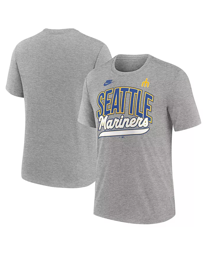 Мужская футболка Seattle Mariners Cooperstown Collection Retro Tri-Blend цвета верескового серого Nike
Мужская футболка Seattle Mariners Cooperstown Collection Retro Tri-Blend цвета верескового серого Nike