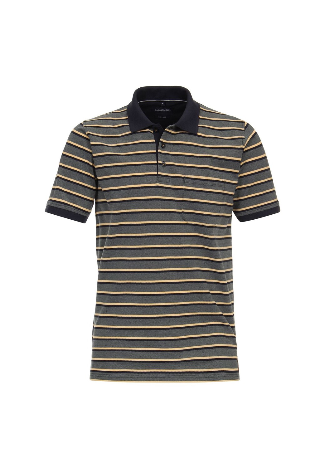 Мужская рубашка-поло в полоску CASAMODA, оливковый
Мужская рубашка-поло в полоску CASAMODA, оливковый