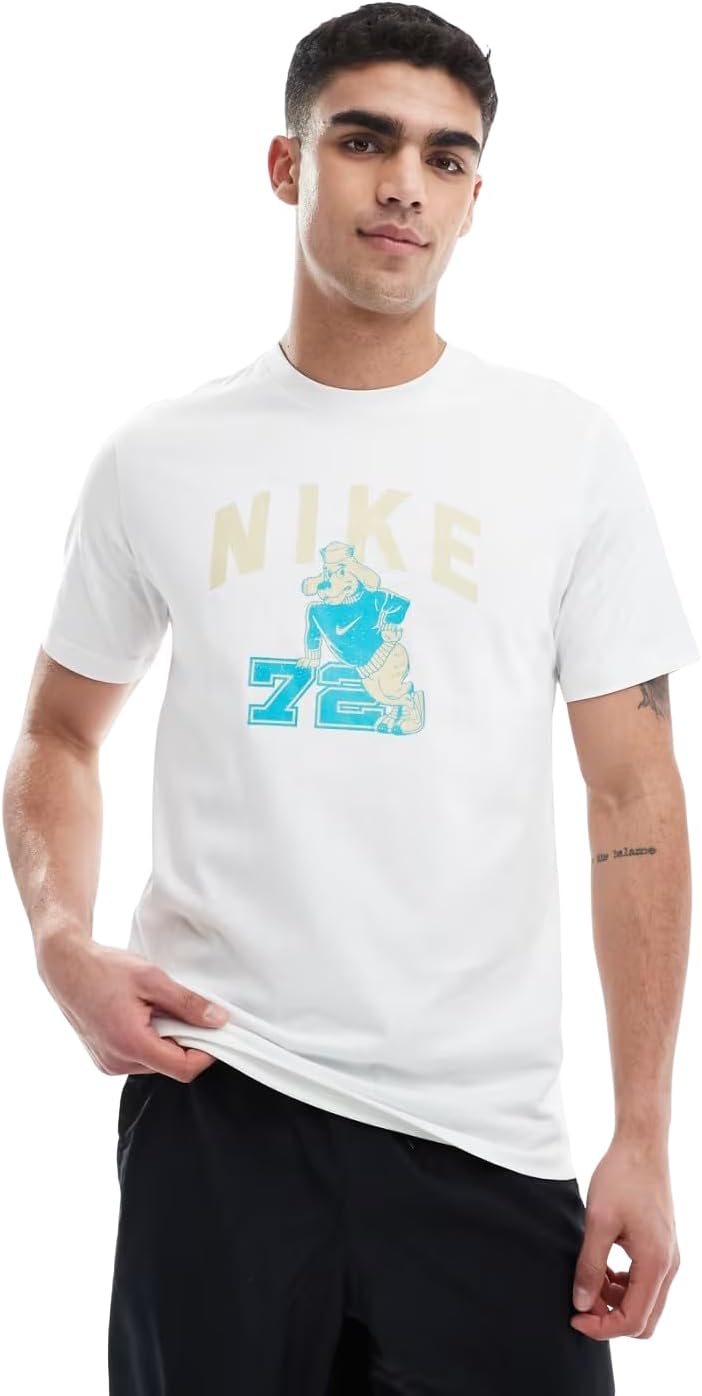 Мужская футболка Nike Wildcard Fitness с графикой, Summit White
Мужская футболка Nike Wildcard Fitness с графикой, Summit White