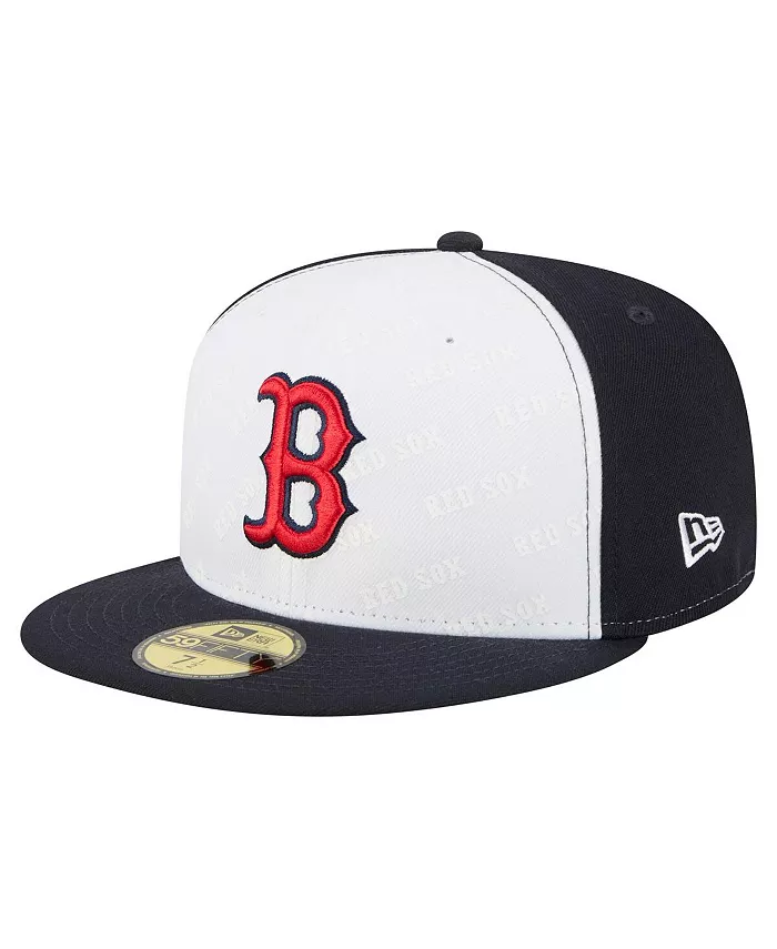 Мужская белая/тёмно-синяя бейсболка Boston Red Sox Repeat 59FIFTY New Era
Мужская белая/тёмно-синяя бейсболка Boston Red Sox Repeat 59FIFTY New Era