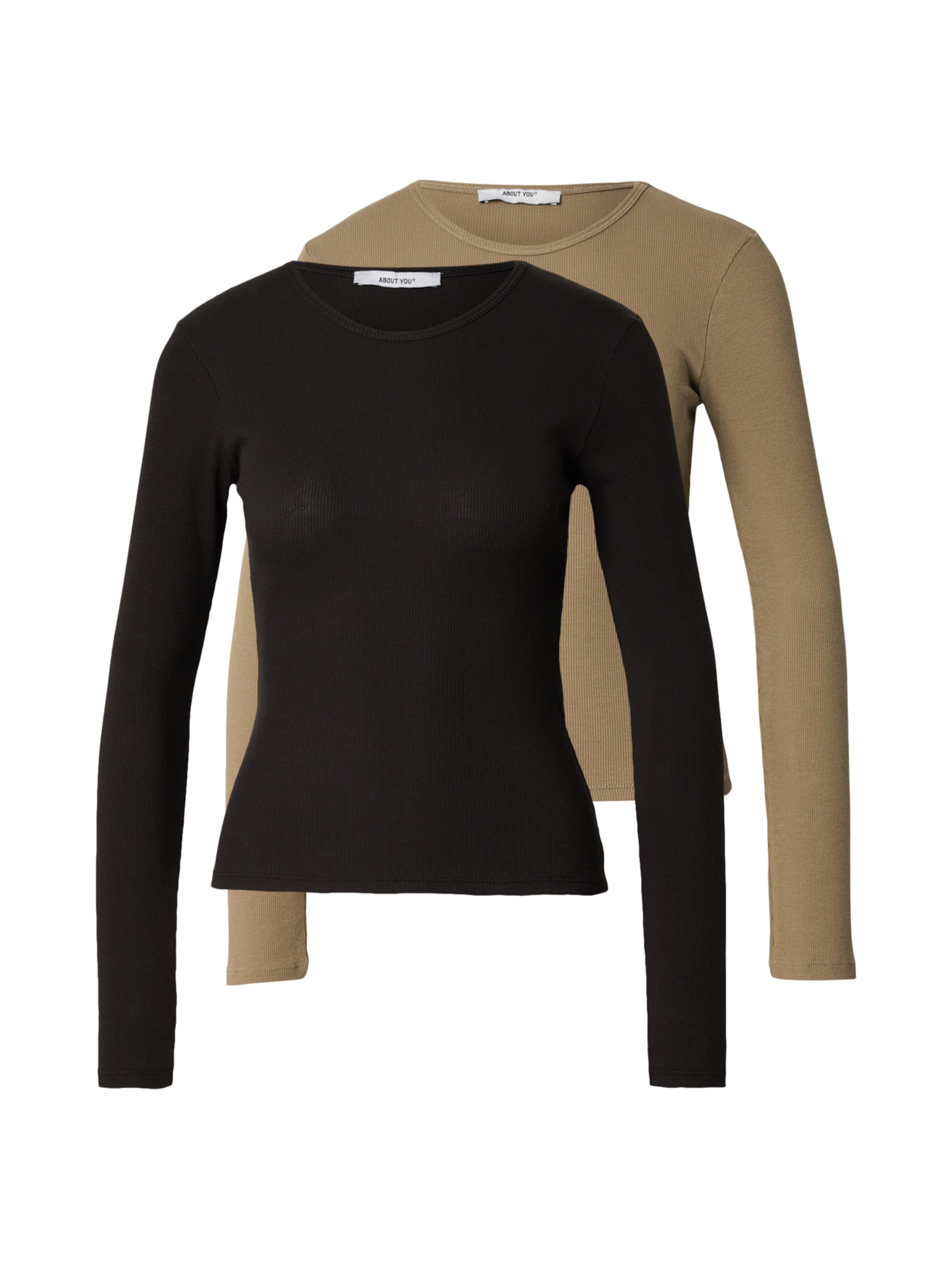 ABOUT YOU Лонгслив 'Insa' в оливковом и черном цвете
ABOUT YOU Лонгслив 'Insa' в оливковом и черном цвете