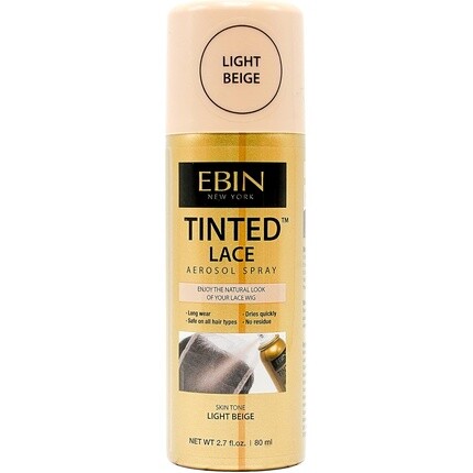 Ebin Tinted Lace Spray Светло-бежевый 80 мл Ebin New York
Ebin Tinted Lace Spray Светло-бежевый 80 мл Ebin New York