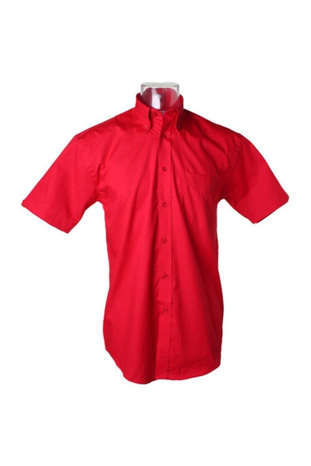 Корпоративная оксфордская рубашка с коротким рукавом Kustom Kit, серебро
Корпоративная оксфордская рубашка с коротким рукавом Kustom Kit, серебро