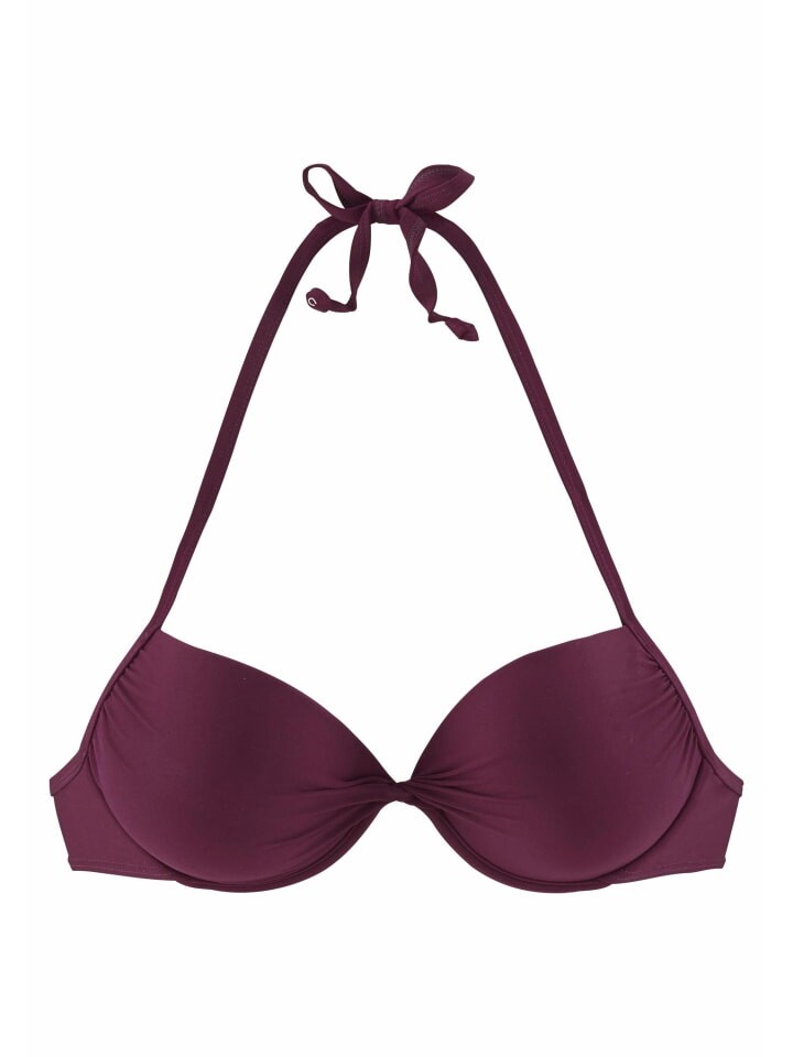 Верх бикини LASCANA Top, бордо
Верх бикини LASCANA Top, бордо
