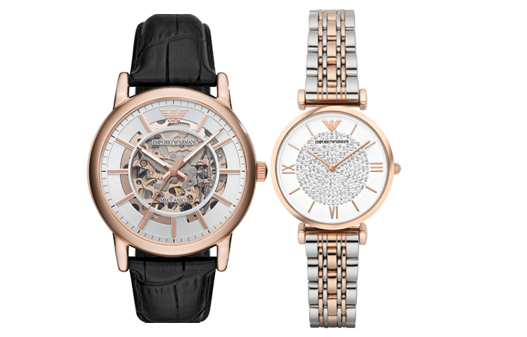 Наручные часы из коллекции Baby's Breath Collection с механическим механизмом, кварцевым механизмом и ремешком из натуральной кожи Emporio Armani, белый dial+белый dial (matching watch)
Наручные часы из коллекции Baby's Breath Collection с механическим механизмом, кварцевым механизмом и ремешком из натуральной кожи Emporio Armani, белый dial+белый dial (matching watch)