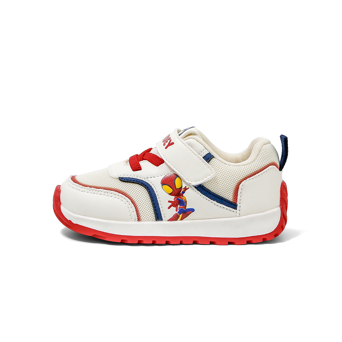 Кроссовки для малышей Spider-Man Series с противоскользящей подошвой, износостойкие, амортизирующие, низкие Disney, бежевый/синий
Кроссовки для малышей Spider-Man Series с противоскользящей подошвой, износостойкие, амортизирующие, низкие Disney, бежевый/синий
