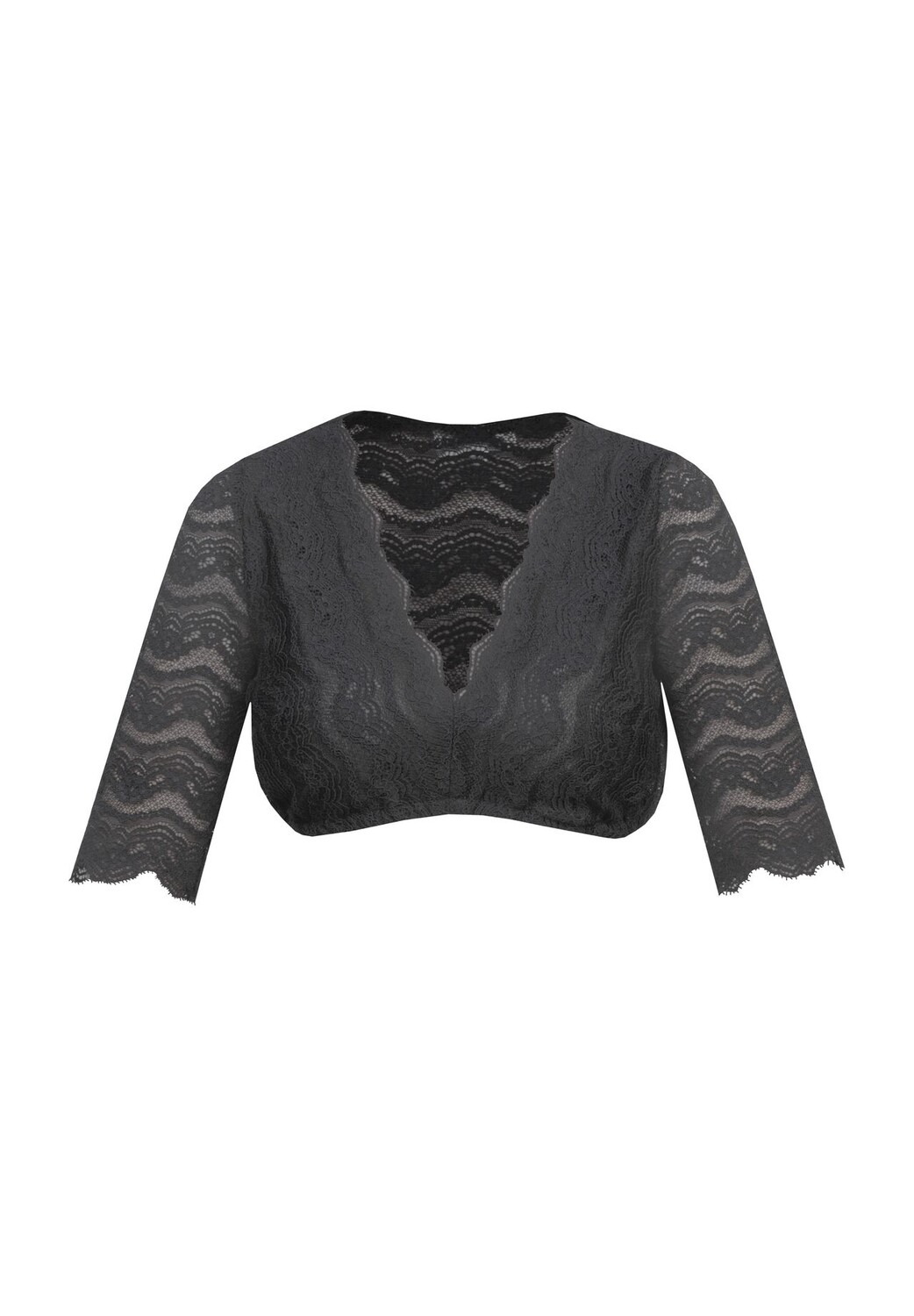 Блузка Дирндль, кружево, V-образный вырез, женская MarJo, черный
Блузка Дирндль, кружево, V-образный вырез, женская MarJo, черный