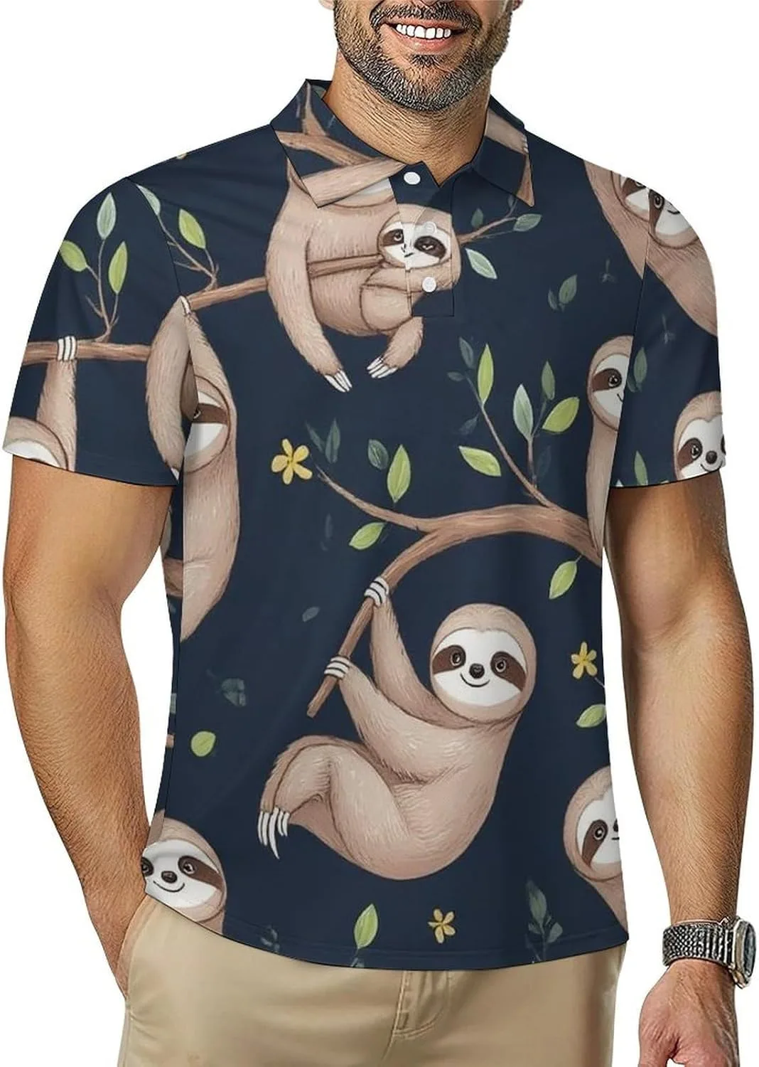 Мужская футболка для гольфа с влагоотводящим эффектом Meaudiwes
Мужская футболка для гольфа с влагоотводящим эффектом Meaudiwes