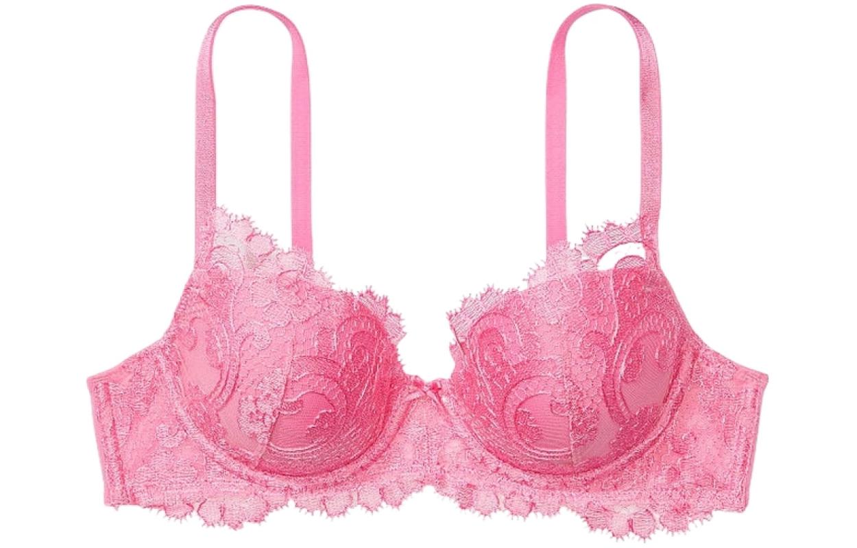 Victoria's Secret Бюстгальтер Demi с легкой поддержкой и вышивкой Dream Angels Collection 8752, 1 штука, цвет Peach Pink
Victoria's Secret Бюстгальтер Demi с легкой поддержкой и вышивкой Dream Angels Collection 8752, 1 штука, цвет Peach Pink